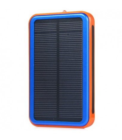 Solar Energy Powered 48000mAh External Battery Charger Dual USB Interface Mobile Power Bank