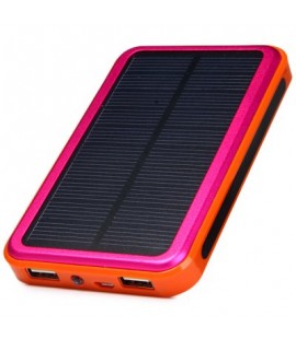 Solar Energy Powered 48000mAh External Battery Charger Dual USB Interface Mobile Power Bank