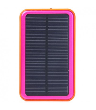 Solar Energy Powered 48000mAh External Battery Charger Dual USB Interface Mobile Power Bank