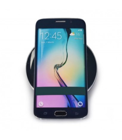 A1 Portable Qi Wireless Charger Wireless Transmitter Pad with Roundness Design