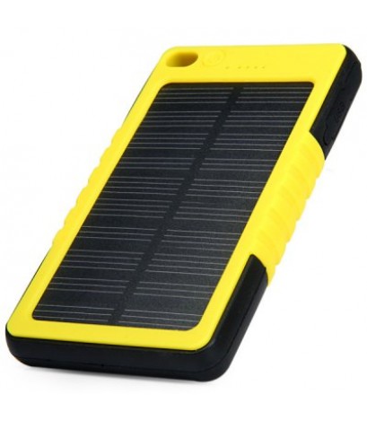 ES800 Practical 8000mAh LED Torch Solar Charger 1.2W 5V Power Bank Outdoor Camping Necessary