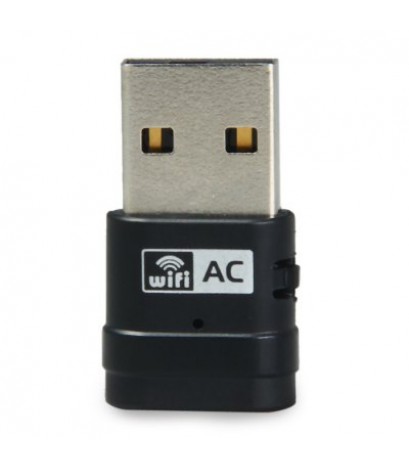 AC600 2.4G 5G 802.11ac Dual Band WiFi USB Adapter with WPS Function Support Windows 8.1 8 7 XP etc.