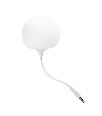 Soft Ball 3.5mm Plug Mini Audio Dock Speaker for iPhon iPod PC And Mobile Phone(Assorted Colors)  