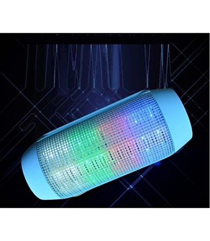 HOT Perfect Fashionable Colorful Lights Pulse Portable Bluetooth Speaker  