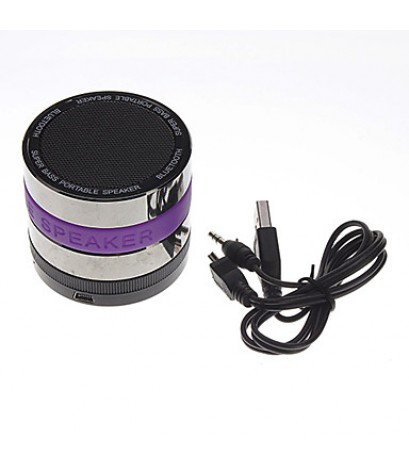 Camera Lens Type Super Bass Portable Bluetooth Speaker with TF Card Port  