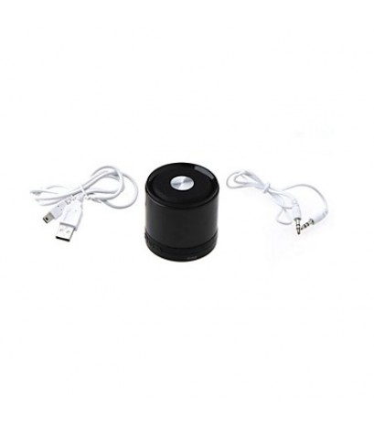 Mini Speaker Portable Bluetooth Wireless Speaker Stereo LINE IN Black Sound Box Music Player   