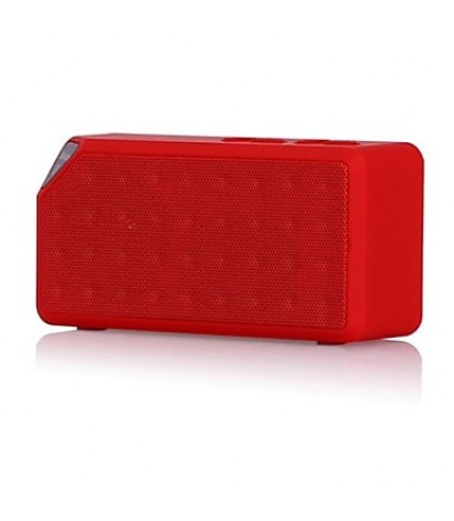 Portable Bluetooth Speaker with MicroSD Card Slot USB Slot Microphone Assorted Color  