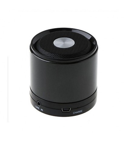 Mini Speaker Portable Bluetooth Wireless Speaker Stereo LINE IN Black Sound Box Music Player   