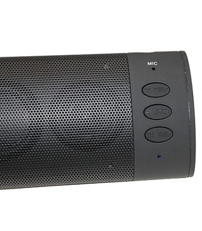 OJADE-X-BOSS Mini Portable Stereo Wireless Bluetooth Speaker for MIC/AUX - Black  