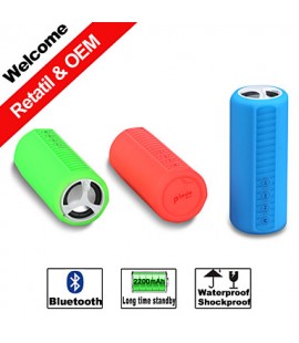 W200 Mini Portable Sport Bluetooth Speaker Waterproof,Dropproof/ Shockproof Wireless Speakers outdoor   