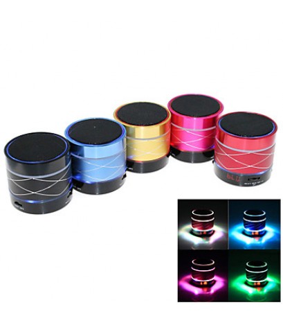 B13 RGB MiNi Bluetooth Speaker Micro SD Mic USB AUX Portable Handfree for iPhone Samsung and Other Cellphone  