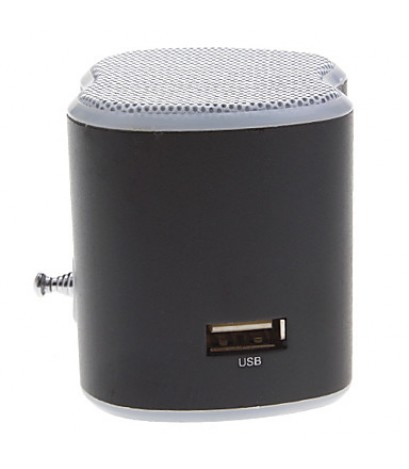 Mini Portable Stereo Music Speaker (Support USB/TF Card FM)  