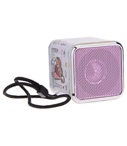 Skull Pattern Portable Speaker for Mp3 Player Pc Pad (C-39)  