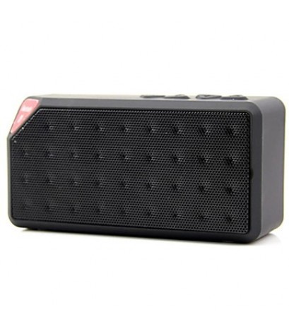 Portable Bluetooth Speaker with MicroSD Card Slot USB Slot Microphone Assorted Color  