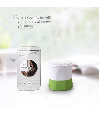 MINI Ultra-Portable Wireless Bluetooth V3.0 Speaker w/ Microphone (Assorted Colors)   