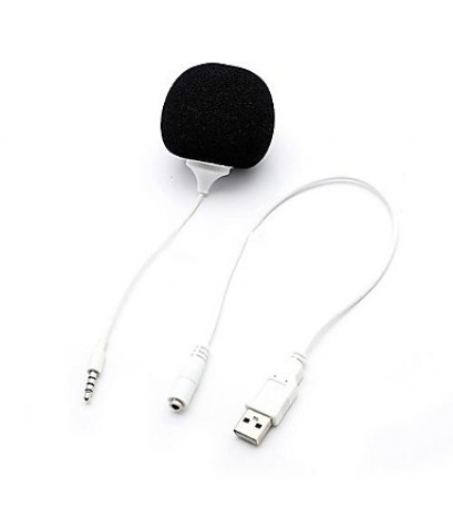 Soft Ball 3.5mm Plug Mini Audio Dock Speaker for iPhon iPod PC And Mobile Phone(Assorted Colors)  