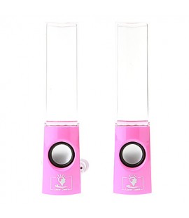 Dancing Water USB Hi-Fi Stereo Speaker for Computer MP3 Phone iPhone (Lileng 301)  