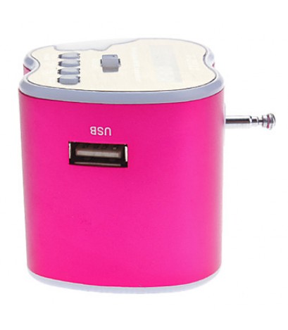 Mini Portable Stereo Music Speaker (Support USB/TF Card FM)  