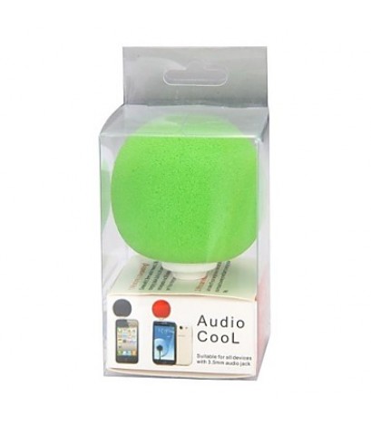 Cute Portable Mini 3.5mm Audio Jack Cool Music Ball Speaker Player Clear Sound Music(Assorted Colors)  