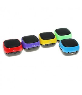 Y-6 MiNi Bluetooth Speaker Micro SD Mic USB AUX FM Portable Handfree for iPhone Samsung and Other Cellphone  