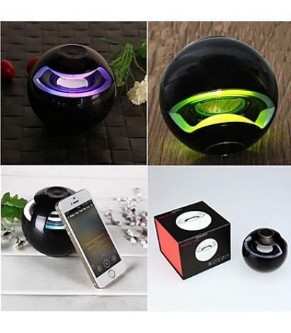 LED Lights Bluetooth Wireless Speaker Super Bass for IPhone Samsung Tablet PC  