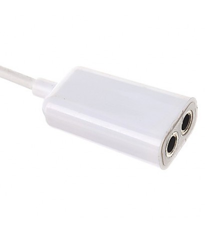 3.5mm Double Jack For MP3,MP4,Mobile Phone  