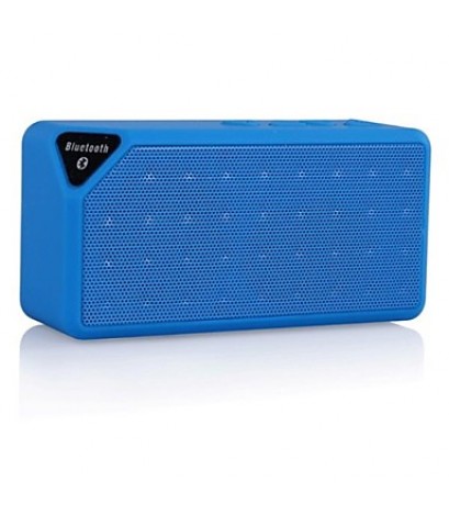 Portable Bluetooth Speaker with MicroSD Card Slot USB Slot Microphone Assorted Color  