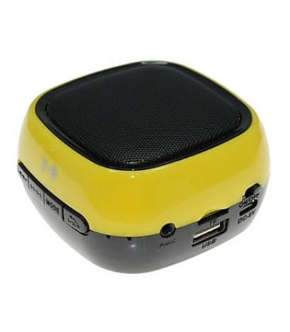 Y-6 MiNi Bluetooth Speaker Micro SD Mic USB AUX FM Portable Handfree for iPhone Samsung and Other Cellphone  