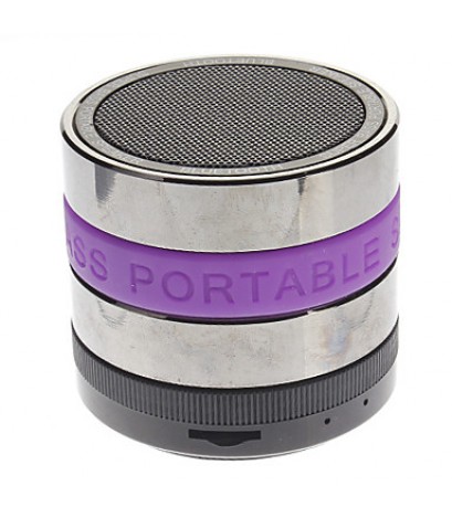 Camera Lens Type Super Bass Portable Bluetooth Speaker with TF Card Port  